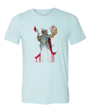 Load image into Gallery viewer, Bounty Hunter Selfie Light Blue T-Shirt
